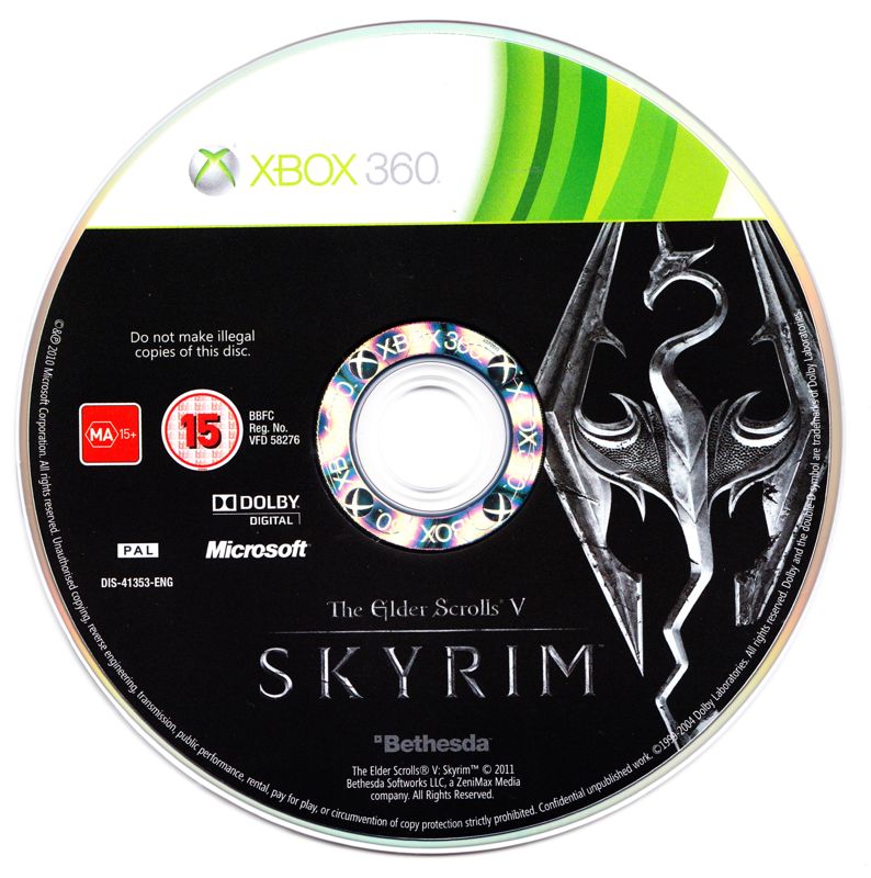 The Elder Scrolls V Skyrim - Xbox 360 spill