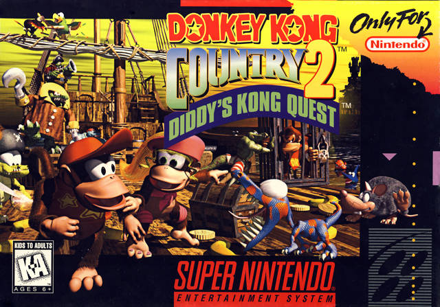 Donkey Kong Country 2 Diddys Kong Quest - SNES spill (USA) - Retrospillkongen