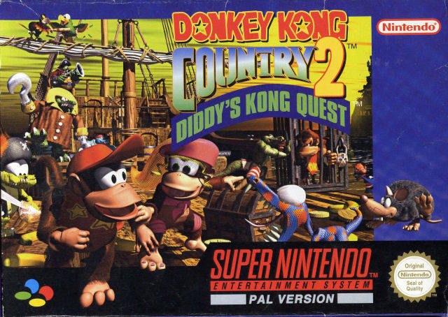 Donkey Kong Country 2: Diddy's Kong Quest - SNES spill - Retrospillkongen
