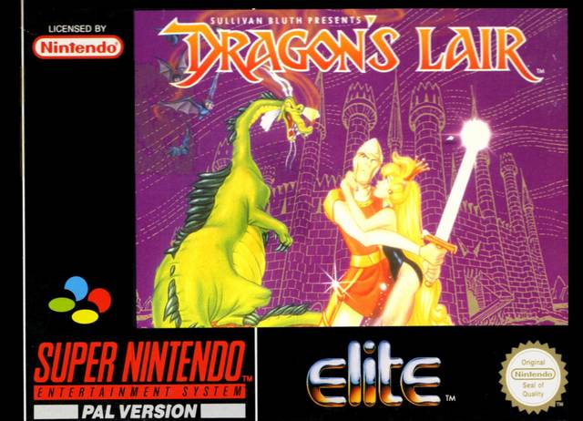 Dragon's Lair - SNES spill - Retrospillkongen