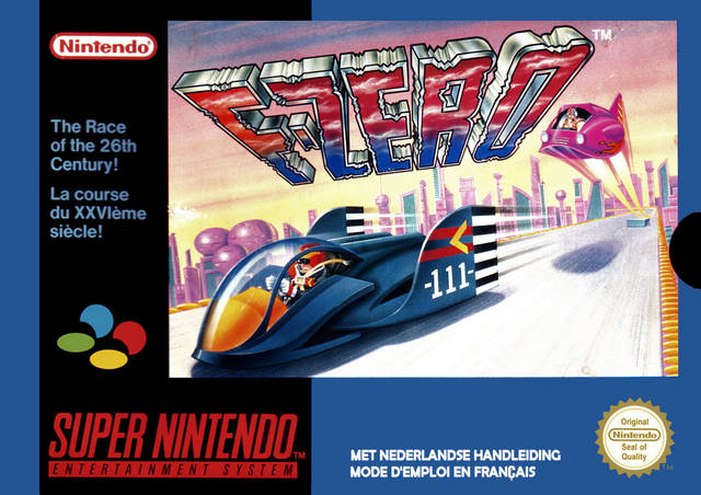 F-Zero - SNES spill - Retrospillkongen