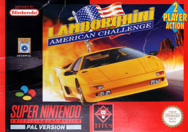 Lamborghini: American Challenge - SNES spill
