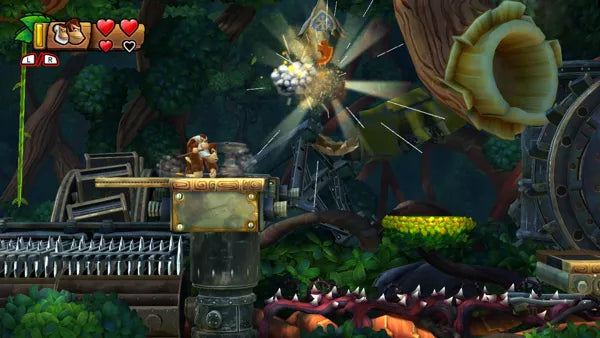 Donkey Kong Country: Tropical Freeze - Wii U spill (Forselget)