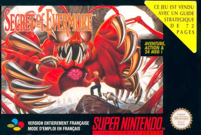 Secret of Evermore - SNES spill - Retrospillkongen