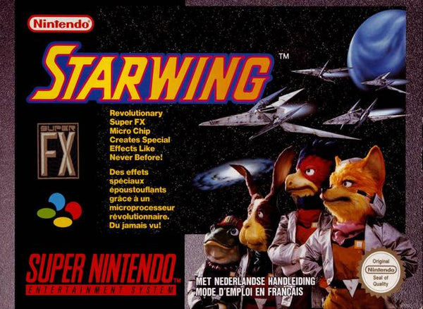 Starwing- Nintendo (SNES) spill - Retrospillkongen
