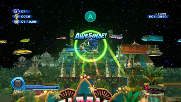 Sonic Colours - Wii spill - Retrospillkongen