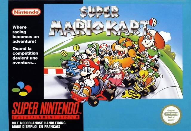 Super Mario Kart - SNES spill - Retrospillkongen