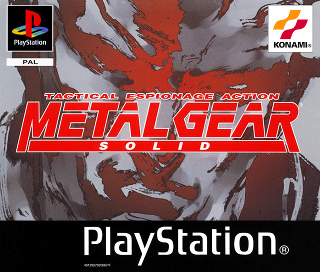 Metal Gear Solid Tactical Espionage Action Platinum - PS1 spill - Retrospillkongen