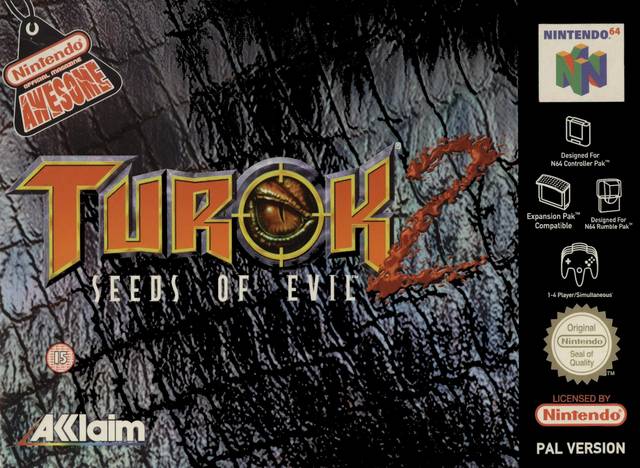 Renovert Turok 2: Seeds of Evil - N64 spill - Retrospillkongen