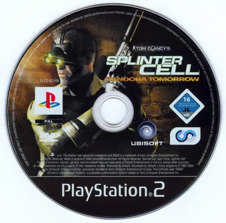 Tom Clancy's Splinter Cell: Pandora Tomorrow - PS2 spill - Retrospillkongen
