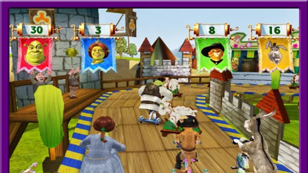 Shrek's Carnival Craze Party Games - PS2 Spill