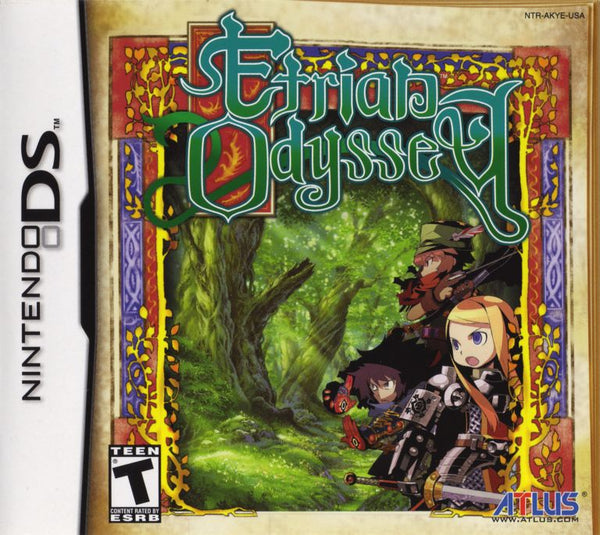 Etrian Odyssey - Nintendo DS (NTSC - Regionfri)