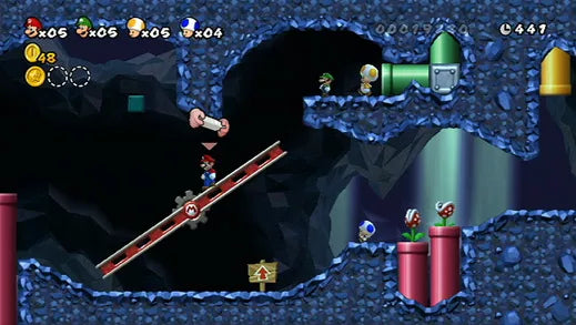New Super Mario Bros. Wii - Wii spill - Retrospillkongen