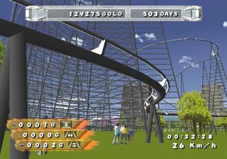 Renovert Rollercoaster World - PS2 spill - Retrospillkongen