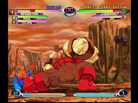 Marvel VS. Capcom 2 - PS2 spill