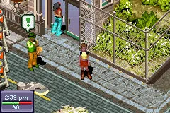 The Urbz: Sims in the City - GBA Spill