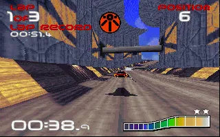 WipEout - PS1 spill - Retrospillkongen