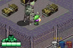 The Incredible Hulk - GBA spill