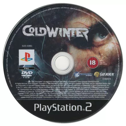 Cold Winter - PS2 spill - Retrospillkongen