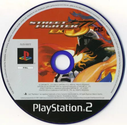 Street Fighter EX3 - PS2 spill - Retrospillkongen