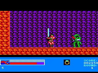 Rastan - Sega Master System spill - Retrospillkongen