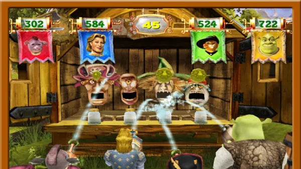 Shrek's Carnival Craze Party Games - PS2 Spill