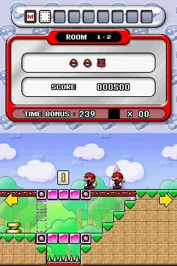 Mario vs. Donkey Kong 2: March of the Minis - Nintendo DS spill (NTSC, Regionfri)