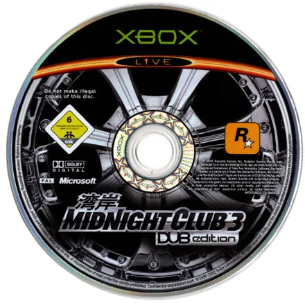 Midnight Club 3: DUB Edition - Xbox spill - Retrospillkongen