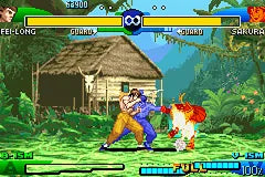 Street Fighter Alpha 3  - GBA spill - Retrospillkongen