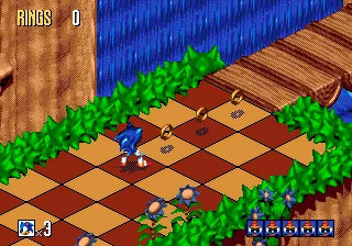 Sonic 3D: Flickies' Island - SEGA Mega Drive spill - Retrospillkongen