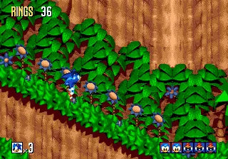 Sonic 3D: Flickies' Island - SEGA Mega Drive spill - Retrospillkongen