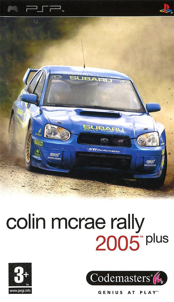 Colin McRae Rally 2005 Plus - PSP spill