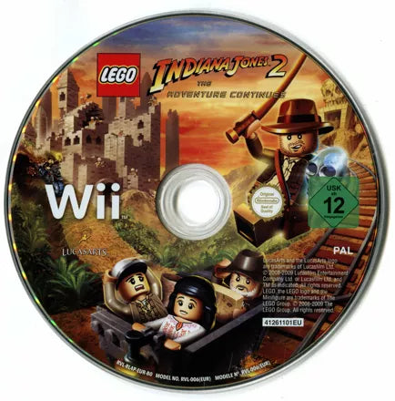 LEGO Indiana Jones 2: The Adventures Continues - Wii spill - Retrospillkongen