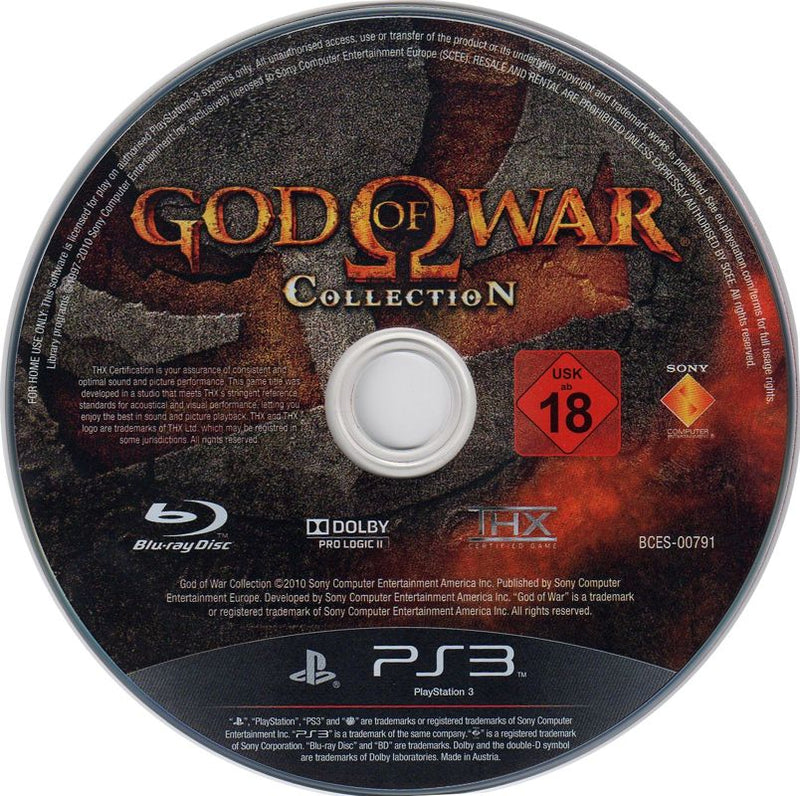 God of War Collection - PS3 spill (NTSC, Regionfri)