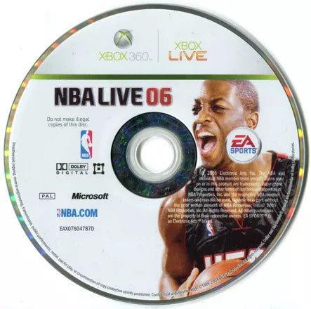 NBA Live 06 - Xbox 360 spill - Retrospillkongen