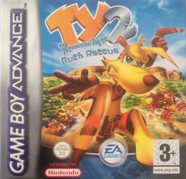 Ty2 the Tasmanian Tiger: Bush Rescue  - GBA spill - Retrospillkongen