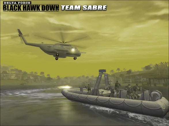 Delta Force: Black Hawk Down Team Sabre - PS2 spill - Retrospillkongen