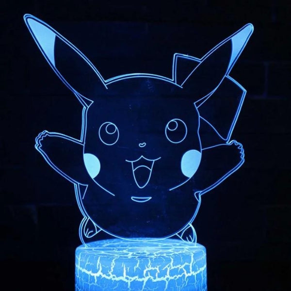 RGB LED-lamper med Pokémon Motiv - Retrospillkongen
