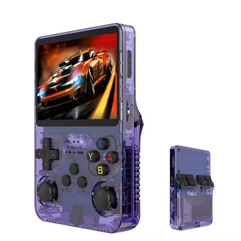 R36HD Retrokonsoll, Open Source, 64GB, med 20.000+ spill - Retrospillkongen