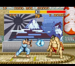 Street Fighter II Turbo - SNES spill