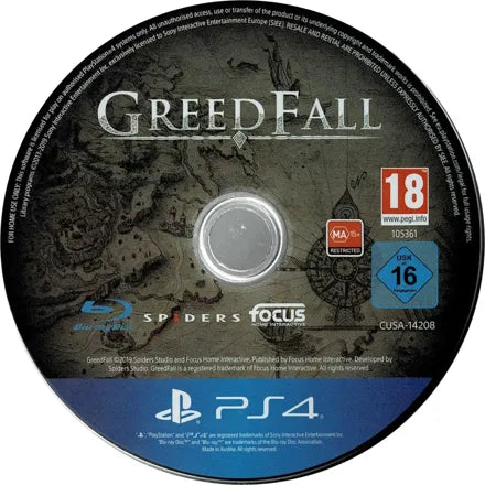 GreedFall - PS4 Spill