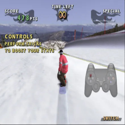 Shaun Palmer's Pro Snowboarder - PS2 spill - Retrospillkongen