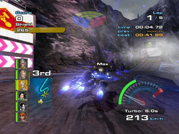 Quantum Redshift - Xbox spill