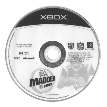 Madden NFL 2003 - Xbox spill - Retrospillkongen