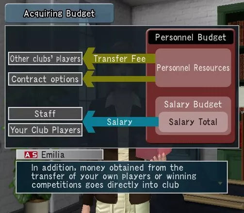 Pro Evolution Soccer Management - PS2 spill