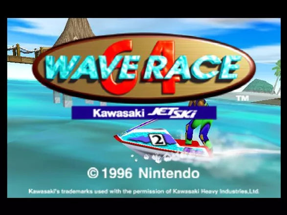 Wave Race 64 - N64 spill - Retrospillkongen