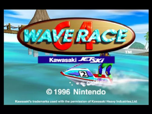 Wave Race 64 N64 spill Retrospillkongen