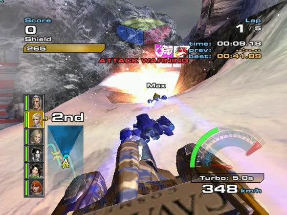 Quantum Redshift - Xbox spill