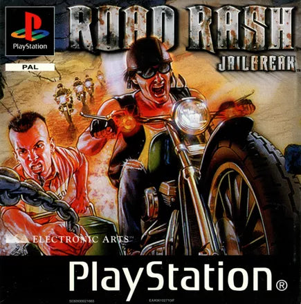 Road Rash: Jailbreak - PS1 spill