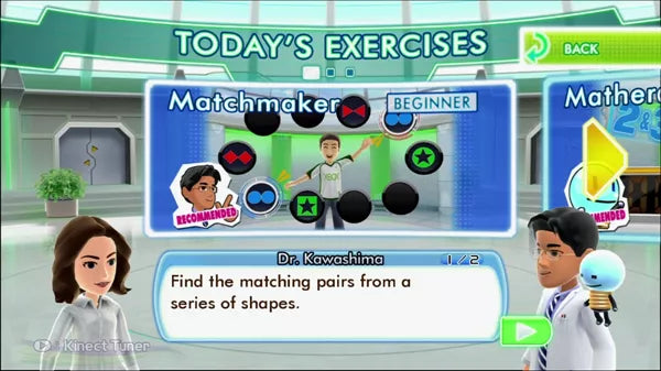 Dr. Kawashima's Body and Brain Exercises - Xbox 360 spill